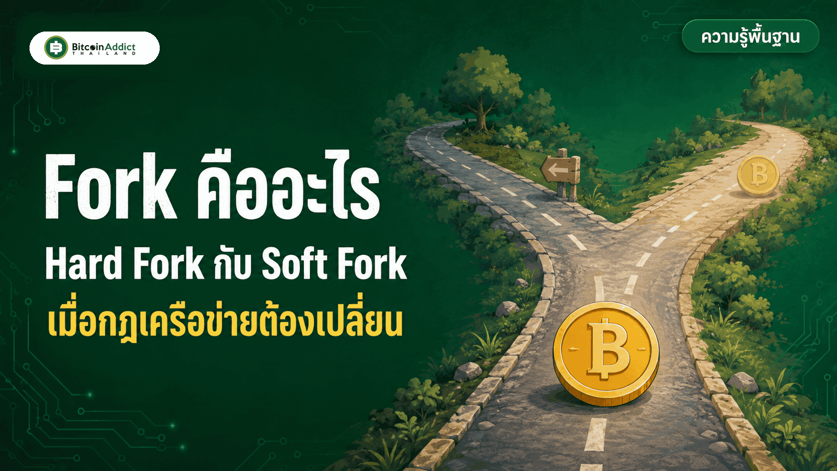 Fork คืออะไร ต่าง Hard Fork กับ Soft Fork ยังไง ฉบับเข้าใจง่าย (อัปเดต 2026)
