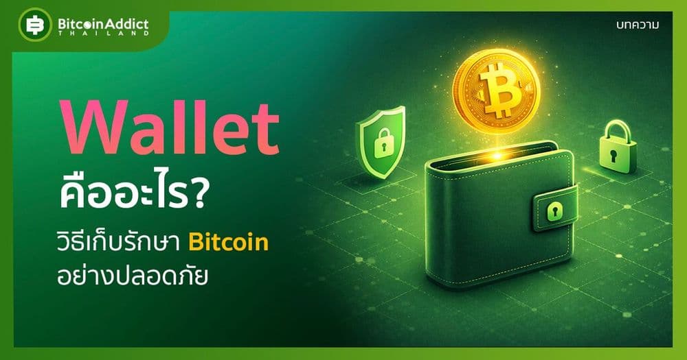 Wallet คืออะไร? วิธีเก็บรักษา Bitcoin อย่างปลอดภัย