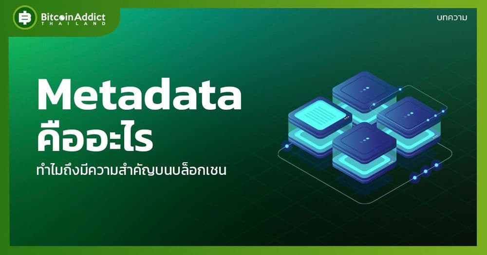 Metadata คืออะไร